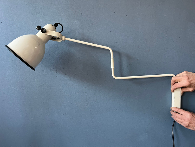 Anvia Swing Arm Wall Lamp - Space Age Sconce Light