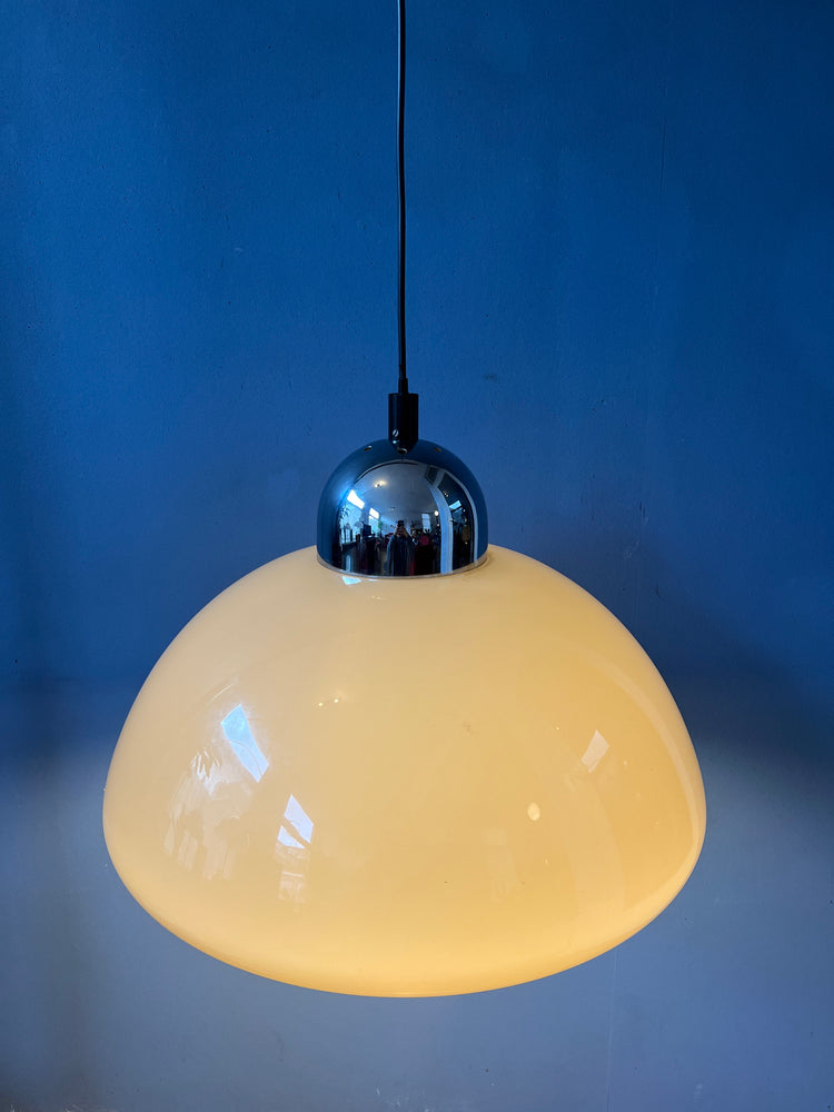 Vintage Space Age Dijkstra Mushroom Pendant Light