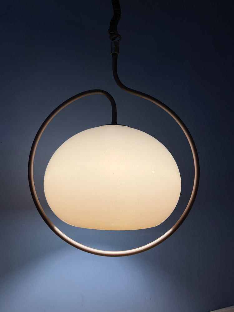 Mid Century Herda Mushroom Pendant Light | Space Age Lamp