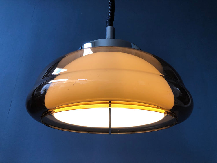 Vintage Herda Space Age Pendant / Mid Century Lamp