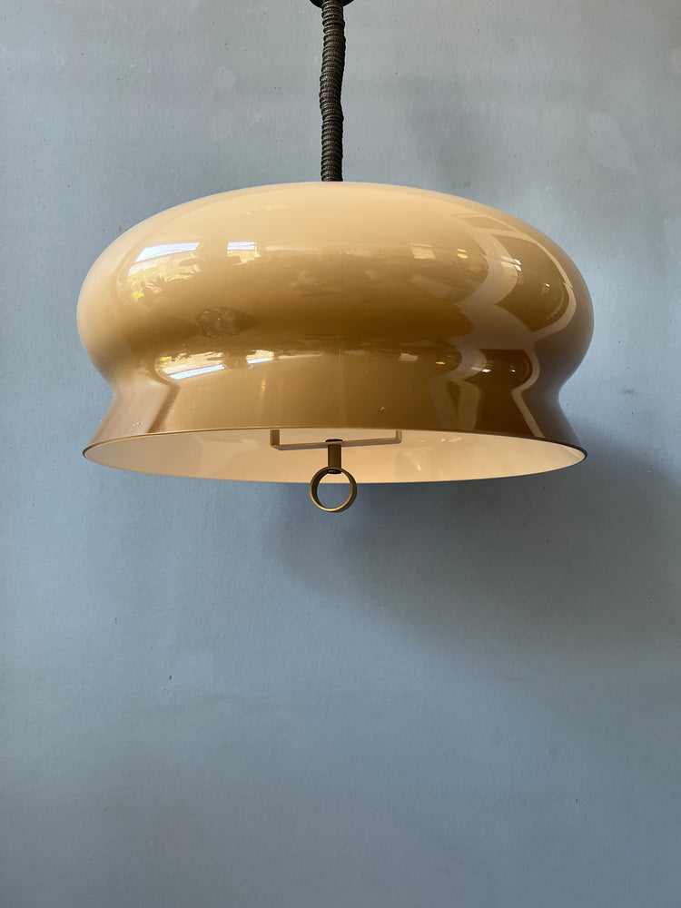 Space Age Pendant Lamp | Vintage Light | Herda | Mushroom Lamp | Mid Century Modern Lighting