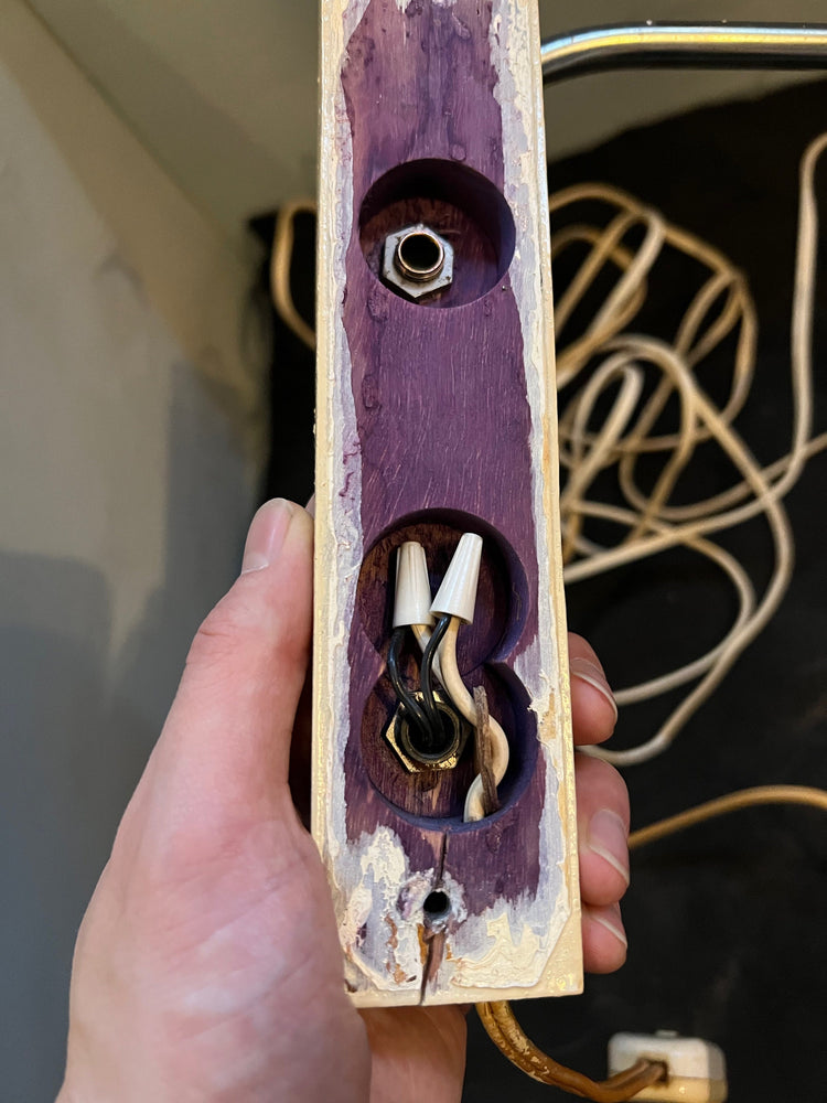 Vintage Dijkstra Mushroom Wall Lamp / Mid Century Lamp / Space Age