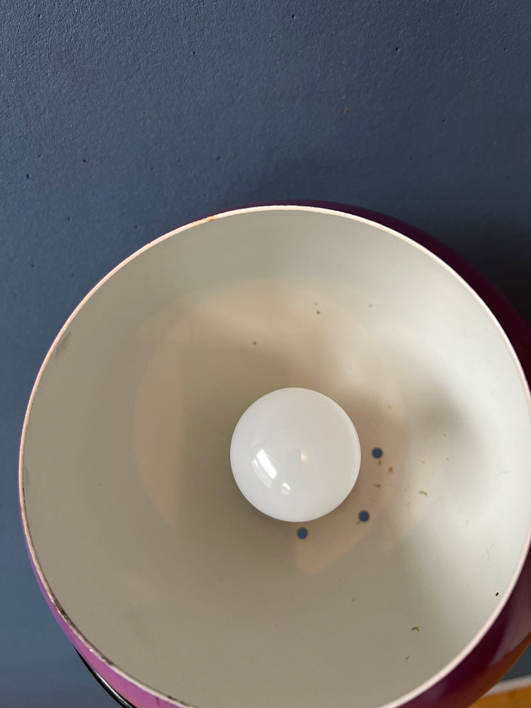 Purple GEPO Eyeball Floor Lamp - Space Age Standing Light