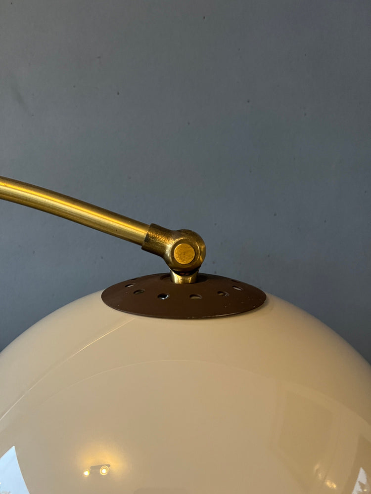Dijkstra Double Arc Mushroom Floor Lamp | Space Age Standing Light
