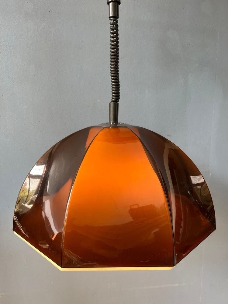 Vintage Dijkstra Space Age Pendant Lamp / Light Fixture