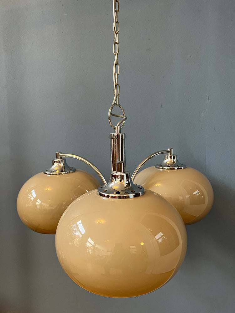 Vintage Dijkstra Space Age Pendant Light | Mid Century Modern Chandelier