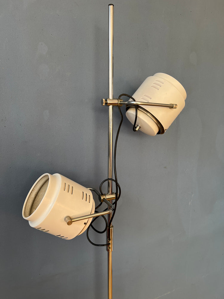 Space Age Floor Lamp / Mid Century Herda Standing Light