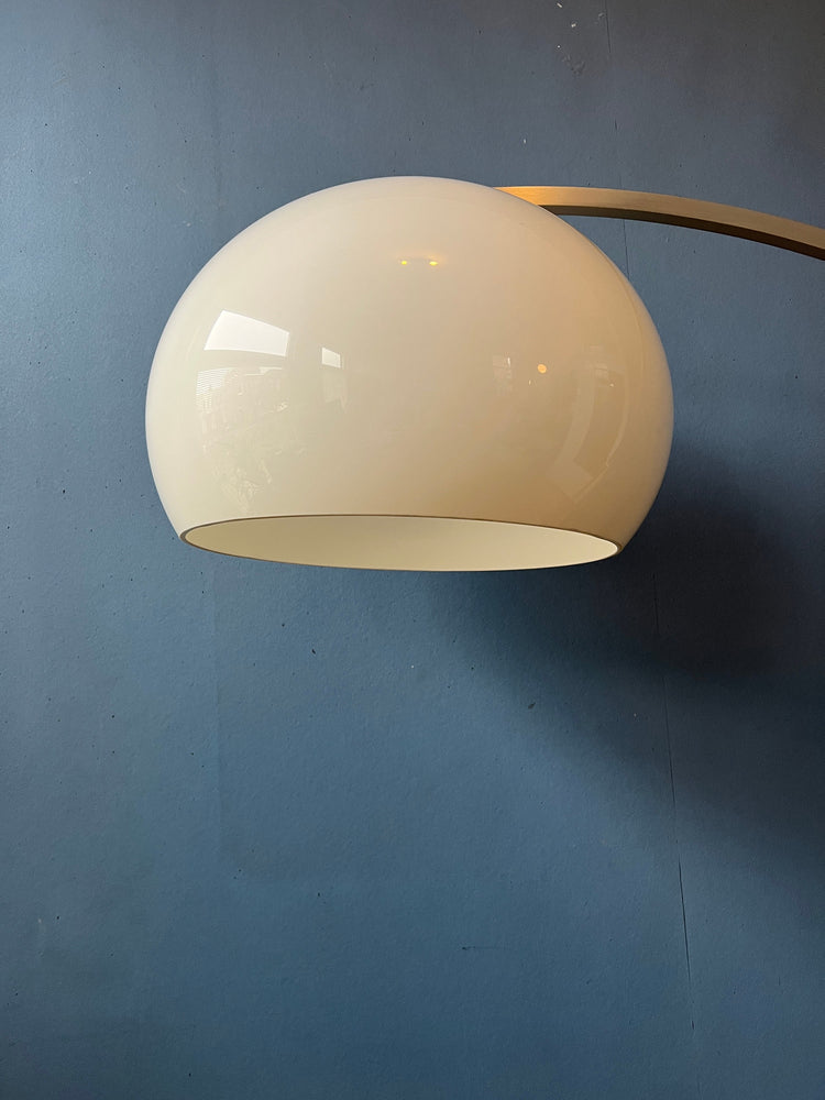 Vintage GEPO Space Age Arc Floor Lamp / Mid Century Modern Mushroom Light