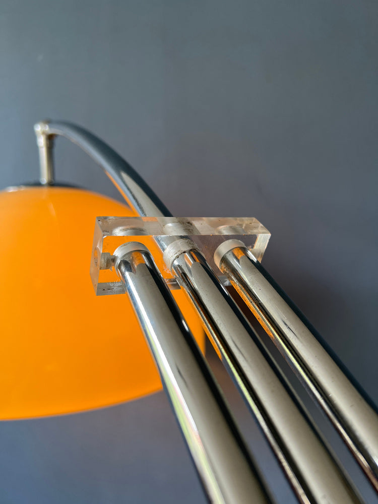 Vintage Goffredo Reggiani Arc Floor Lamp | Guzzini Style Space Age Light | 빈티지조명 | Mid Century Modern