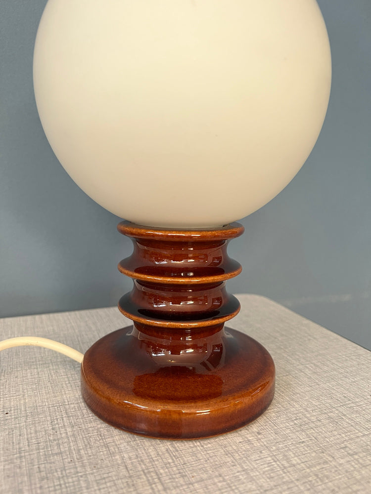 Vintage Set (2) West Germany Ceramic Table Lamps