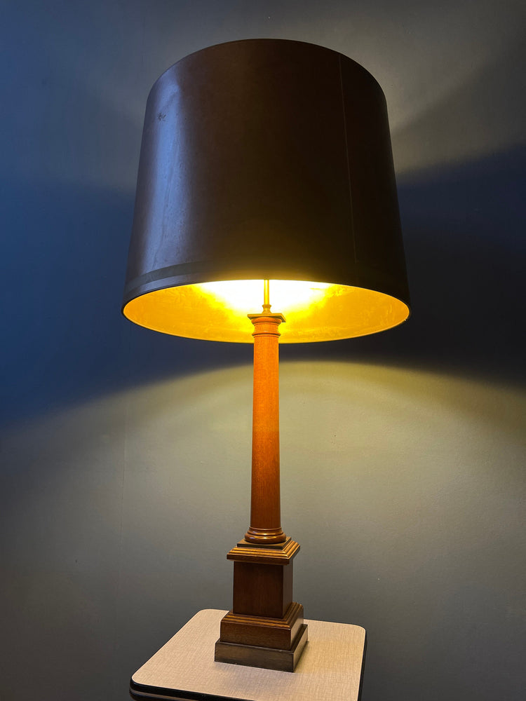Vintage Large Eclectic Table Lamp
