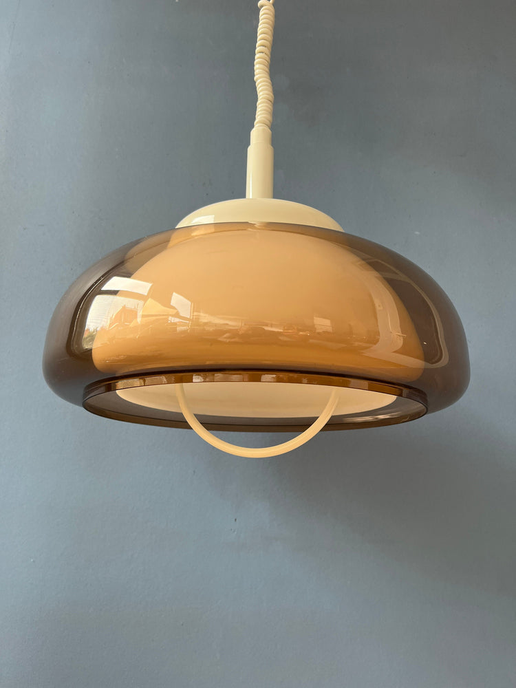 Herda Space Age Pendant Lamp / Mid Century Light Fixture