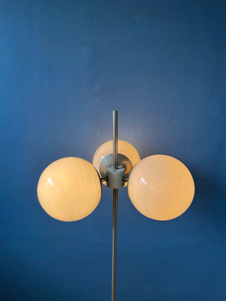 Vintage Sputnik Glass Floorlamp | Mid Century Lamp