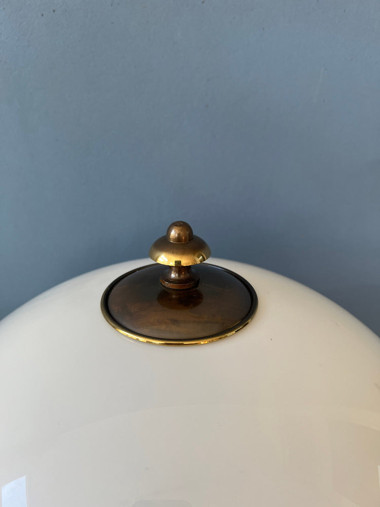 Vintage Hollywood Regency Mushroom Table Lamp