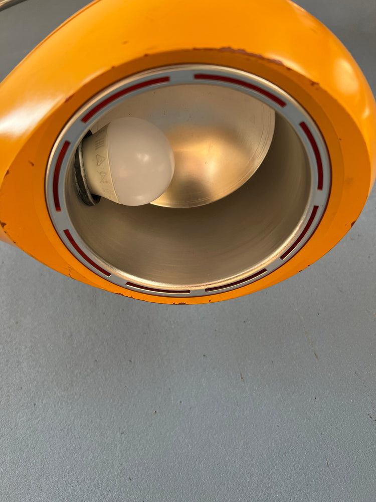 Yellow Temde Leuchten Arc Wall Lamp