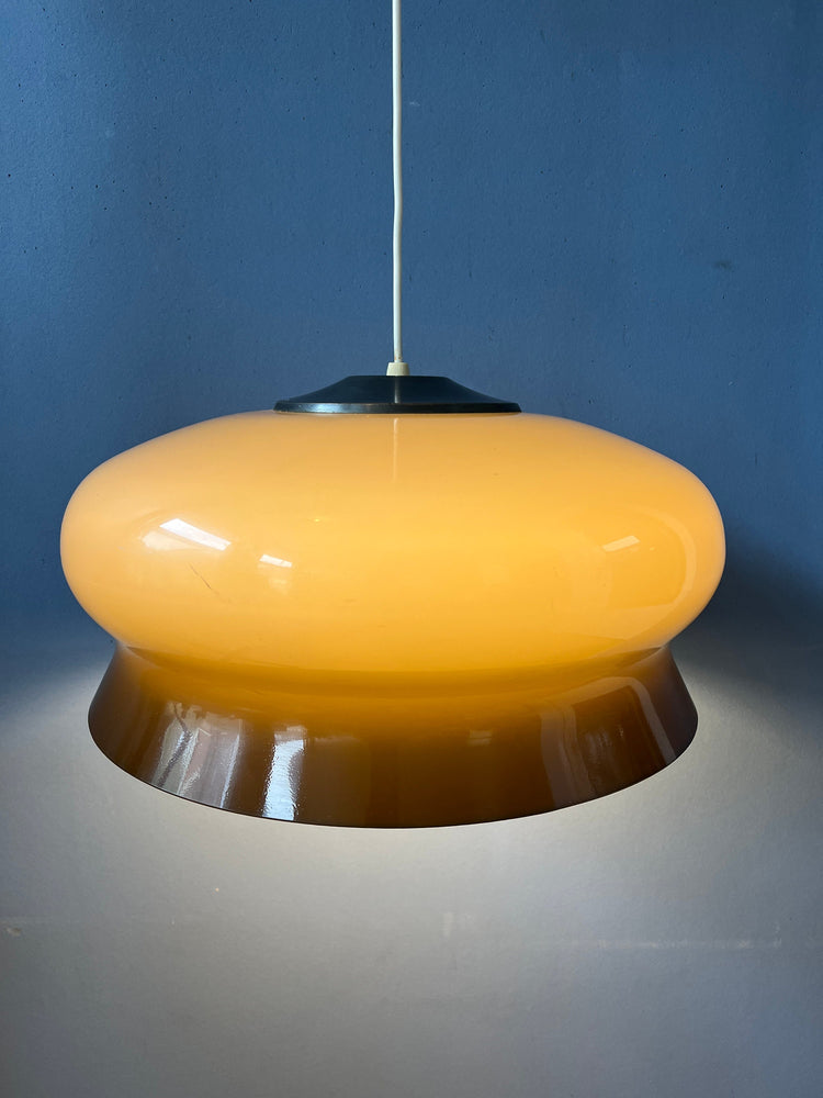 Vintage Space Age Pendant Lamp | Mid Century Modern Light Fixture