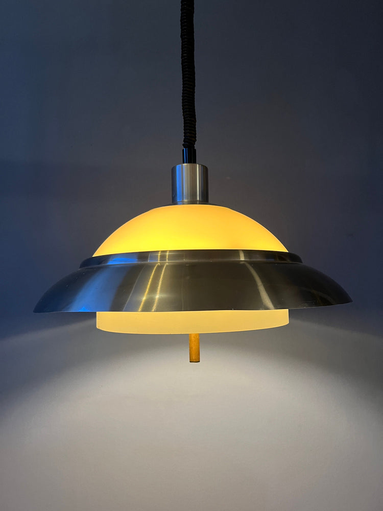 Vintage Dijkstra Space Age Pendant Lamp | Mid Century Light Fixture