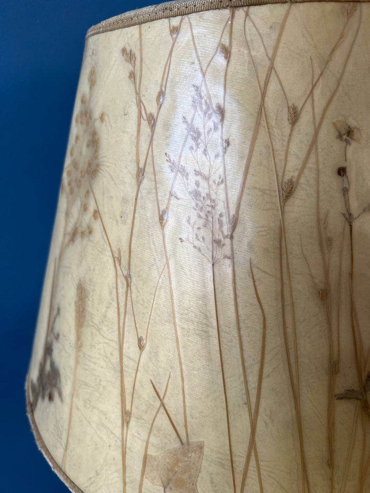 Hand Carved Wooden Floor Lamp / Vintage Wooden Lamp / Indonesian Lamp