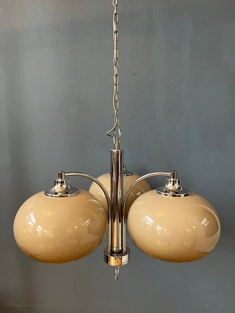 Vintage Dijkstra Space Age Pendant Light | Mid Century Modern Chandelier