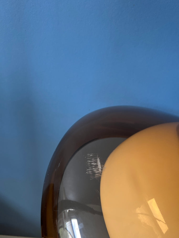 Vintage Herda Space Age Pendant / Mid Century Lighting / Guzzini Style Retro Lamp