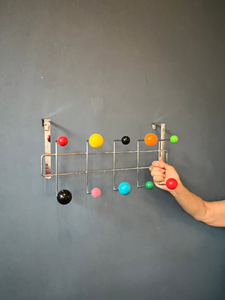 Vintage Coat Rack / Space Age Hat Rack