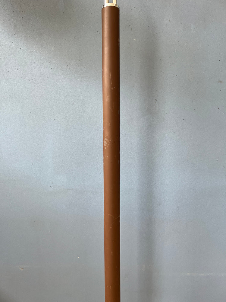 Vintage Dijkstra Double Arc Mushroom Floorlamp | Space Age Lighting | Retro 70s Standing Light