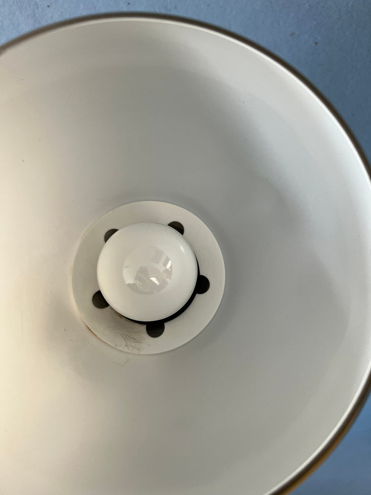 Vintage Koch and Lowy OMI Mushroom Wall Light | Space Age Sconce | Mid Century Modern 70s Lamp