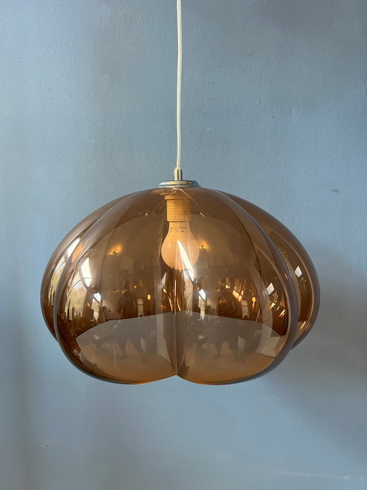 Vintage Herda Space Age Pendant Light | Mid Century Lamp | Retro 70s Lighting