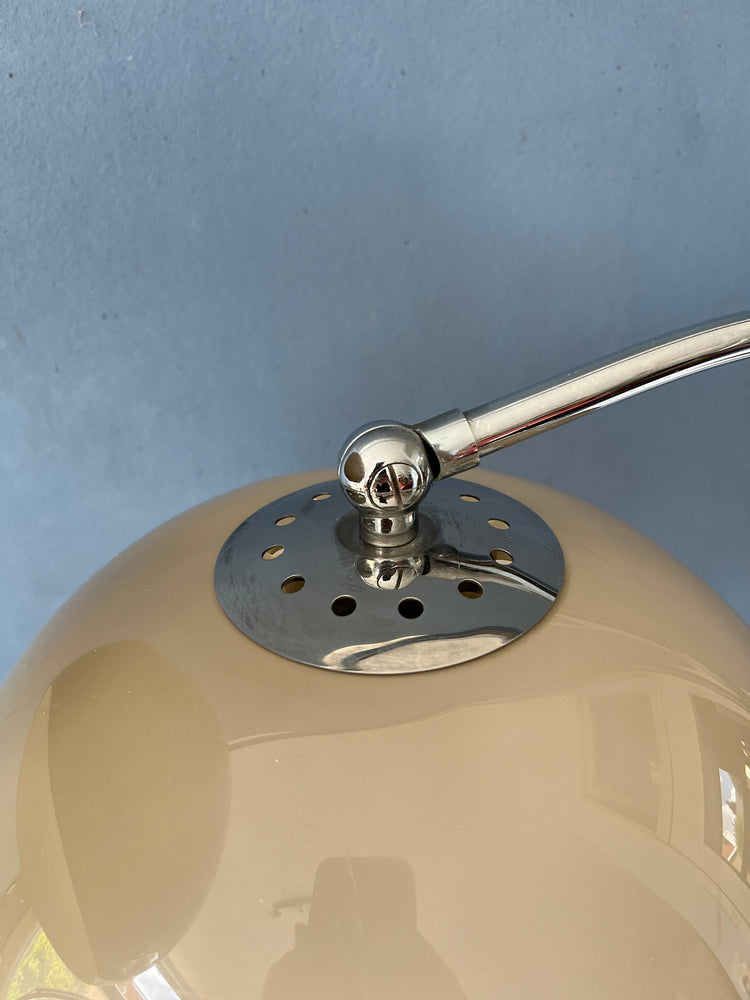 Vintage Dijkstra Double Arc Mushroom Floorlamp | Space Age Lighting | Retro 70s Standing Light