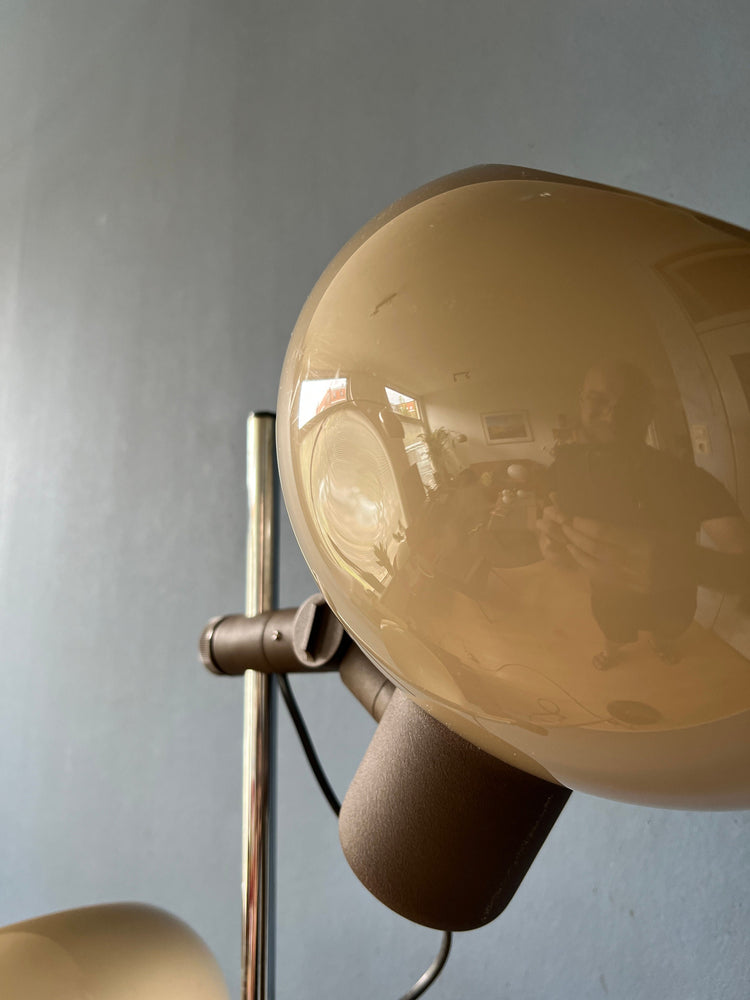 Vintage Herda Mushroom Floor Lamp | Space Age Guzzini Style Standing Light