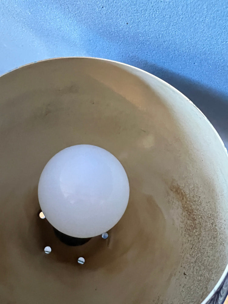 Mid Century Herda Eyeball Wall Lamp in Chrome | Space Age Lamp