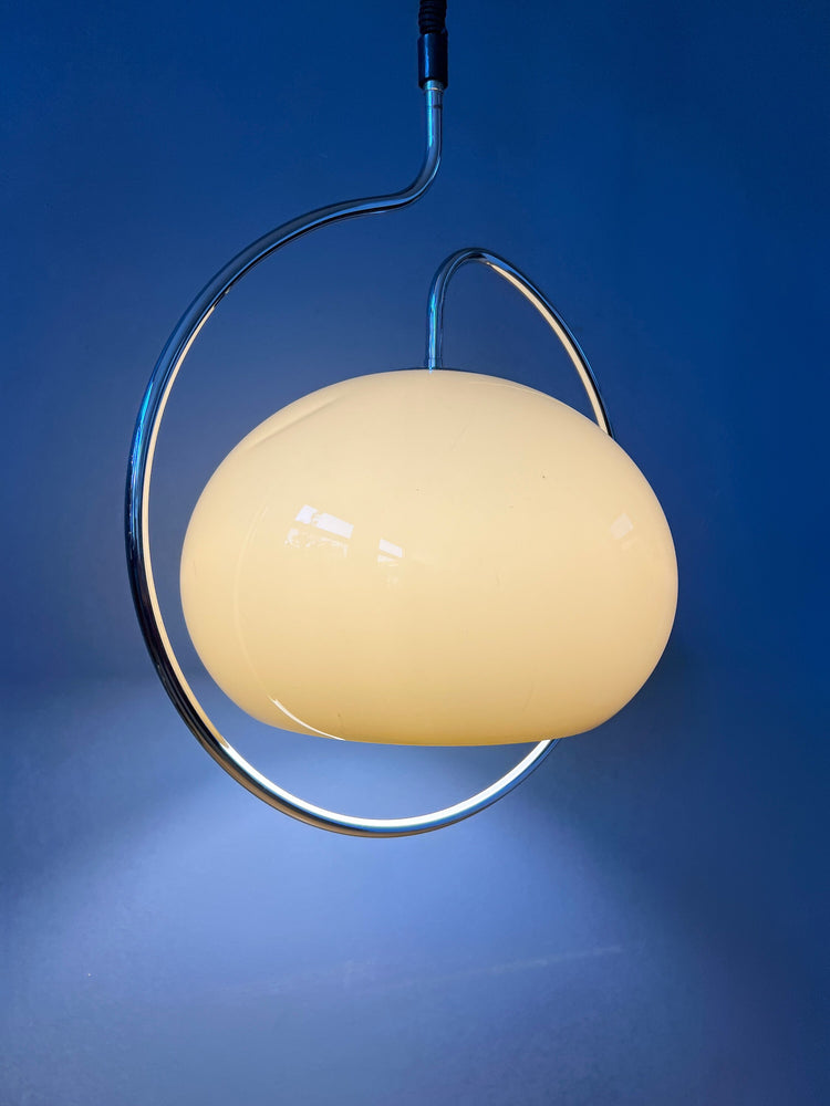 Space Age Mushroom Pendant Lamp | Mid Century Light Fixture