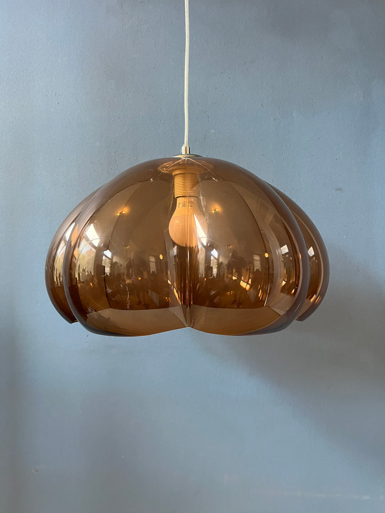 Vintage Herda Space Age Pendant Light | Mid Century Lamp | Retro 70s Lighting