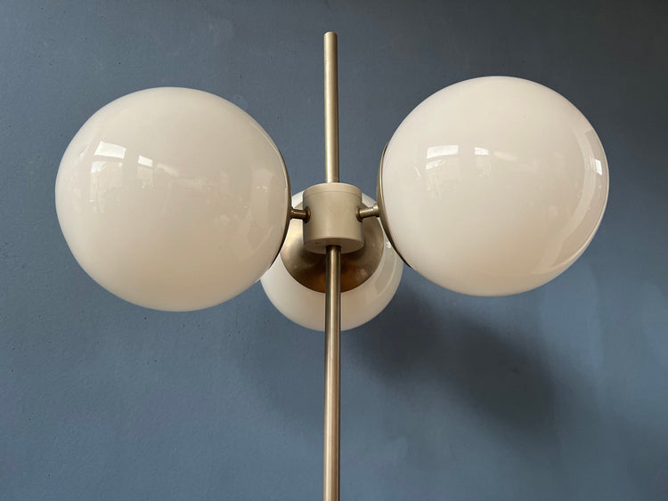 Vintage Sputnik Glass Floorlamp | Mid Century Lamp