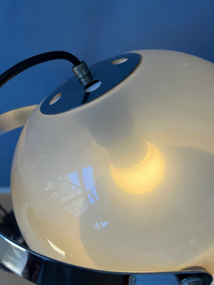 Vintage Dijkstra Mushroom Floor Lamp | Mid Century Modern Space Age Standing Light