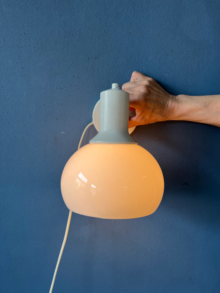 Vintage Steinhauer Mushroom Wall Light | Space Age Lamp | Mid Century Modern 70s Lighting