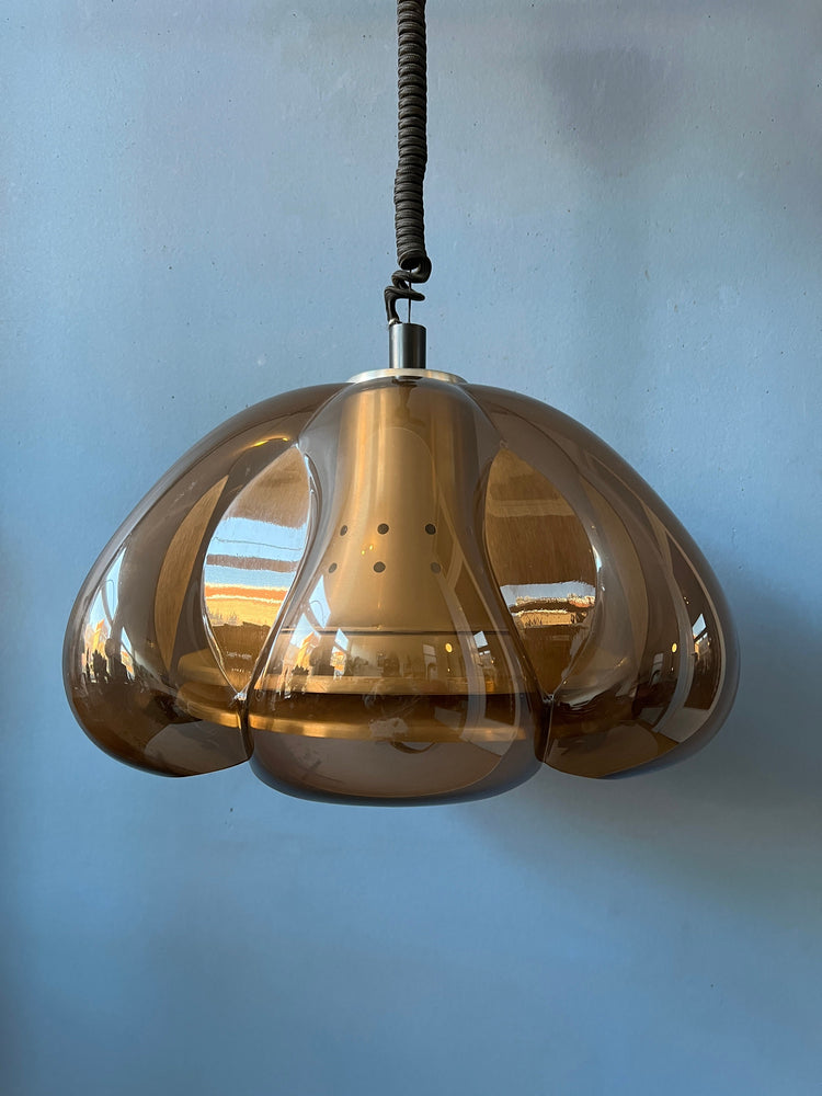 Vintage Herda Space Age Pendant | Mid Century Lamp | Retro 70s Light