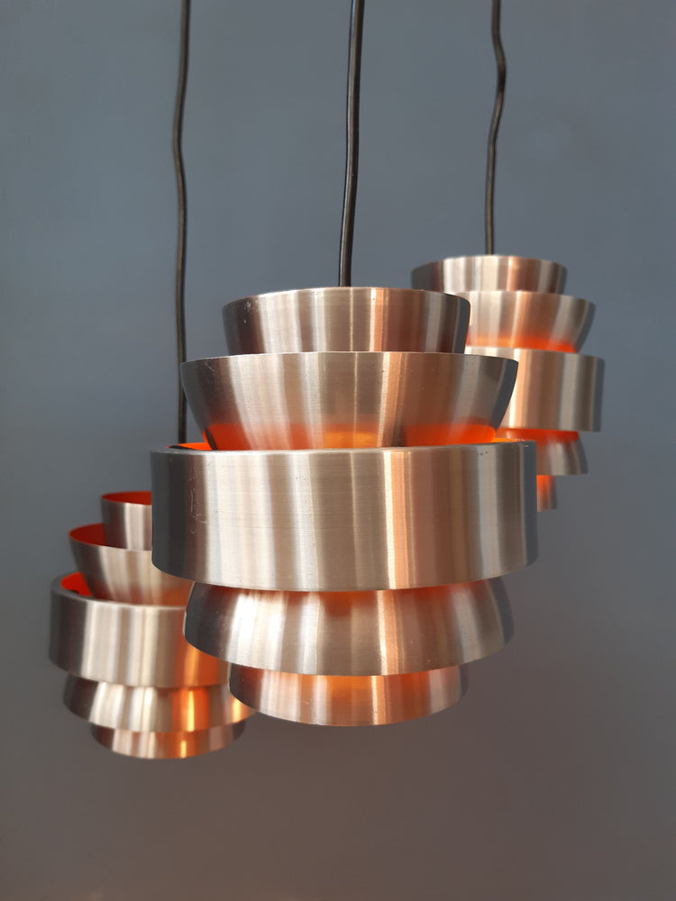 Vintage Lakro Amstelveen Cascade Lamp | Space Age / Mid Century Modern Lamp