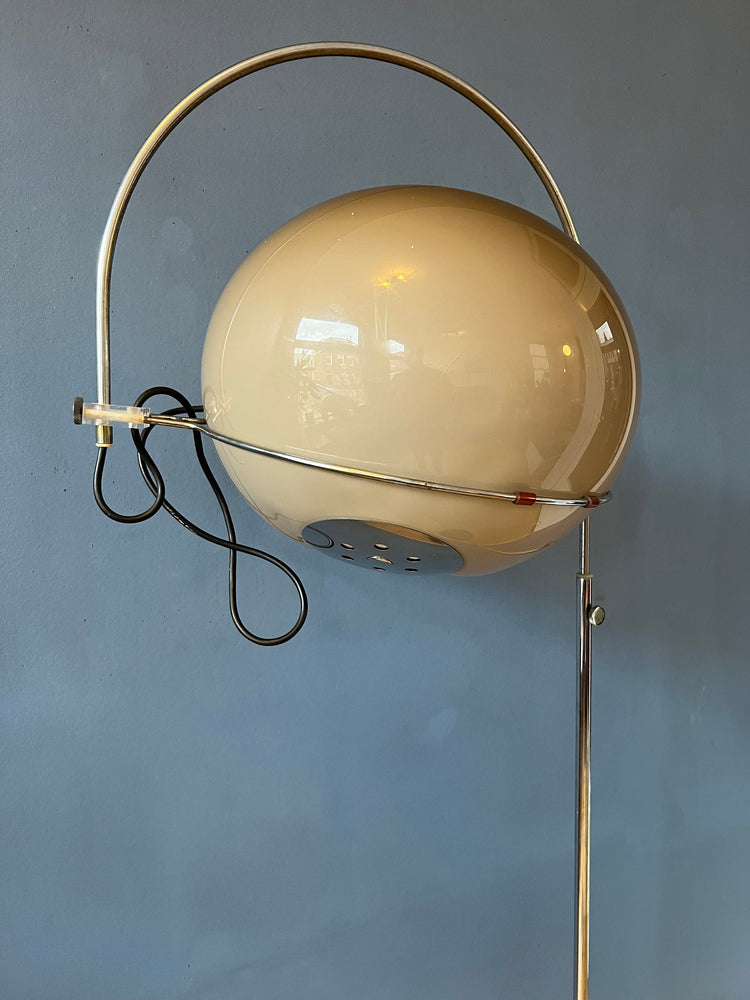 Mid Century GEPO Mushroom Arc Floor Lamp