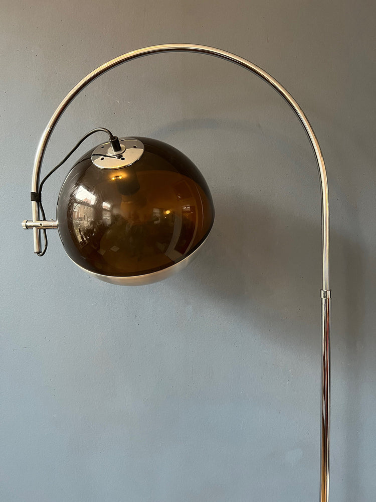 Vintage Dijkstra Space Age Arc Floorlamp | Mid Century Modern Standing Lamp | 70s | Retro