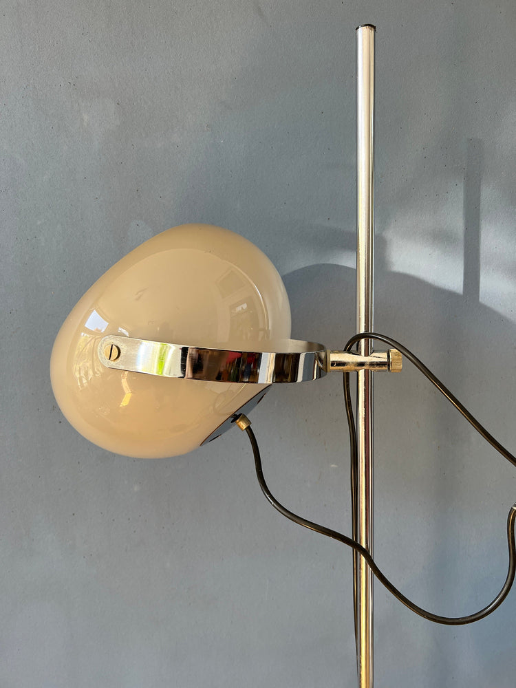 Vintage Dijkstra Mushroom Floor Lamp | Mid Century Modern Space Age Standing Light