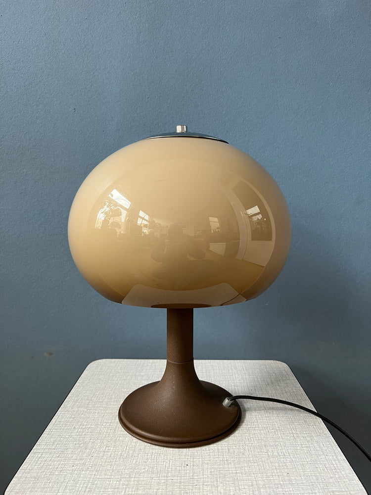 Midcentury Herda Space Age Mushroom Table Lamp
