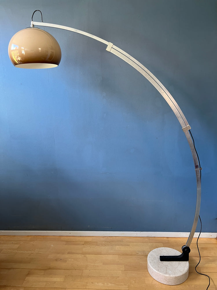 Space Age Arc Floor Lamp in Style of Guzzini / Goffredo Reggiani