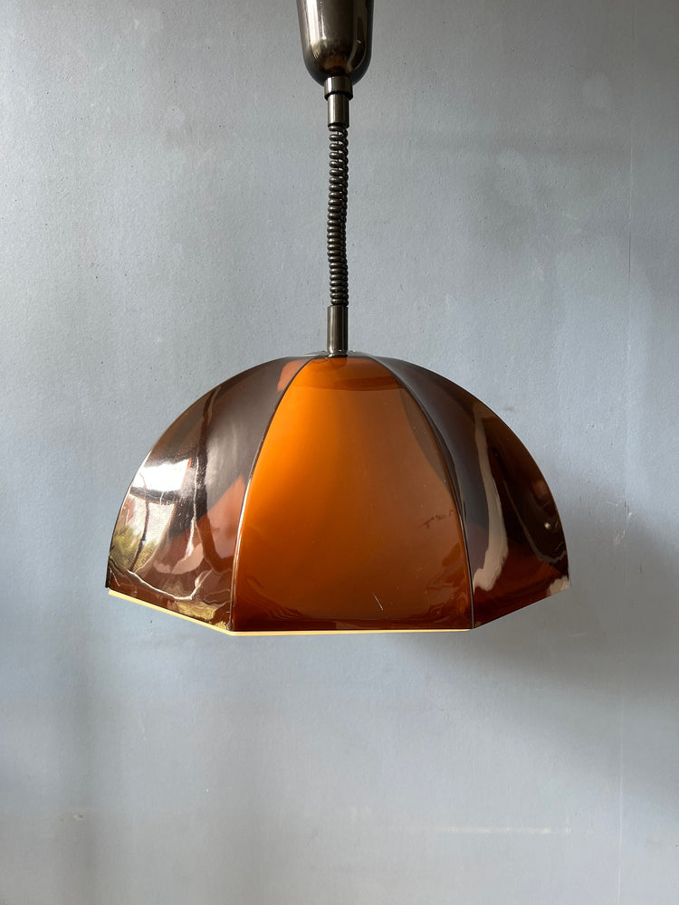 Vintage Dijkstra Space Age Pendant Lamp / Light Fixture