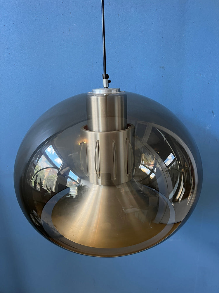 Mid Century Herda Space Age Pendant Lamp / Vintage Light Fixture