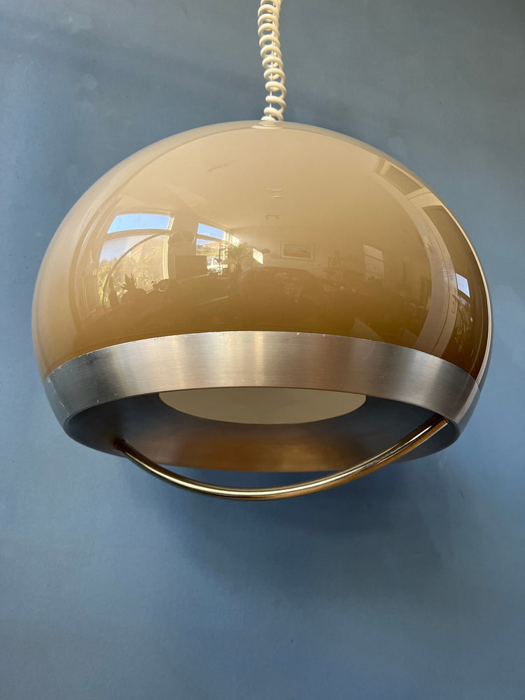 Vintage Dijkstra Pendant Lamp / Mid Century Space Age Light Fixture