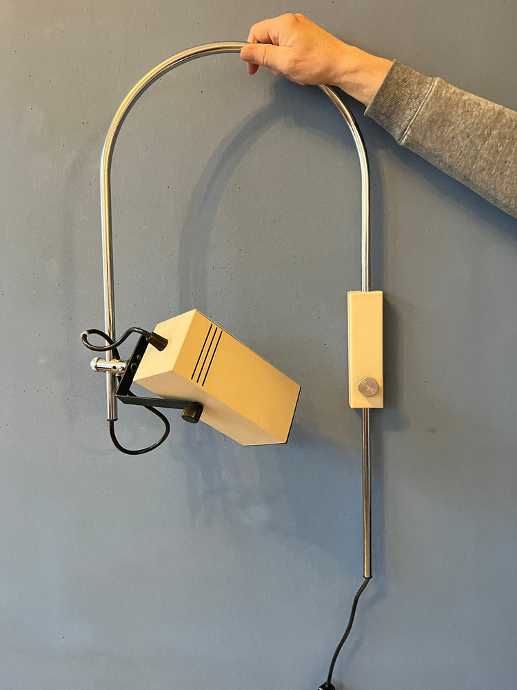 Vintage Philips Arc Wall Lamp
