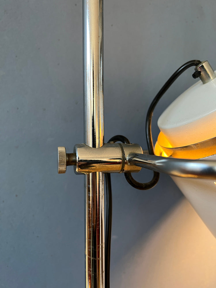 Space Age Floor Lamp / Mid Century Herda Standing Light