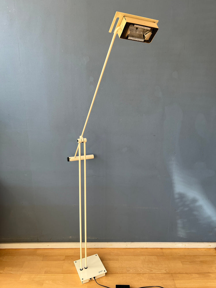 White Samurai Floor Lamp by Shigeaki Asahara for Stilnovo, 1970s
