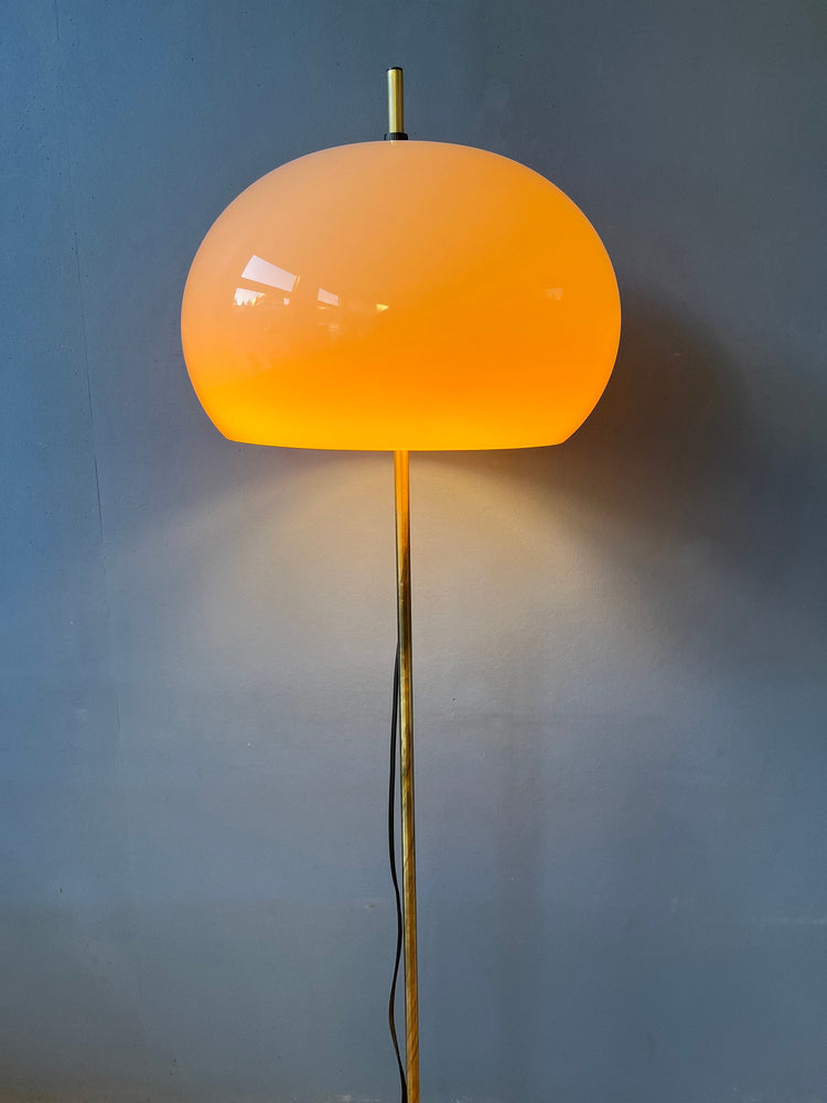 Vintage Dijkstra Space Age Mushroom Floor Lamp